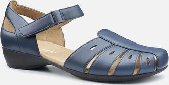 Hotter Womens May Womens Sandals - French Navy Le - Size: 5.5