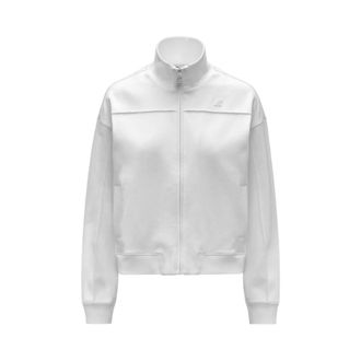 K-Way K-Way, Zip-throughs, female, White, Size: XL Arvinne Interlock