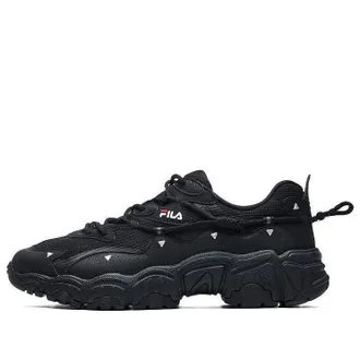 Fila Low Top Running Shoes Black White F12M134108FBG