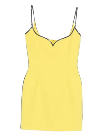 Paris Georgia Heart mini dress - Yellow
