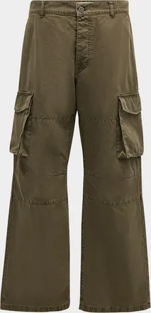 Golden Goose Men & apos;s Journey Garment-Dyed Cotton Cargo Pants