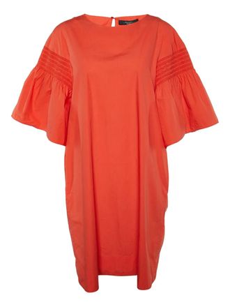Max Mara 2024 cotton dress - Orange