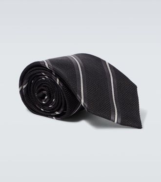Tom Ford Striped silk tie