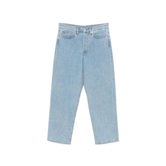 Nine In The Morning Straight Jeans, male, Blue, Size: W36 Icaro Jeans