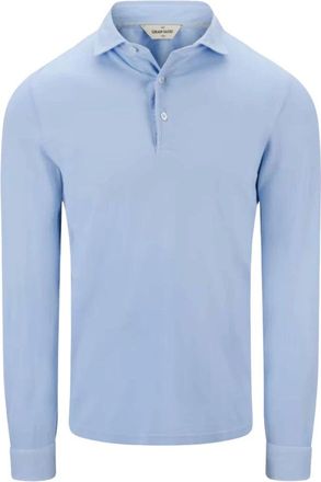 Gran Sasso Heren, Tops, Blauw, Maat: 3XL Katoen