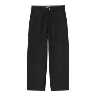Carhartt Work in Progress Atoka Pant - Heren - Broeken - Zwart - Maat: S Wol