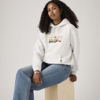 Levi's Everyday Hoodie - Womens - M - Grey