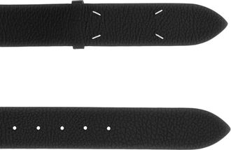 Maison Margiela Womens Black Leather Belt T8013