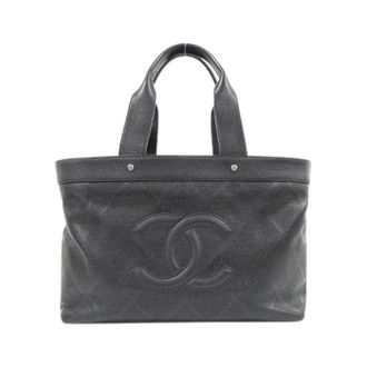 Chanel Bolso de Hombro de Piel de Cabra Pre-owned - Pre-owned - Mujer - Negro - ONE SIZE
