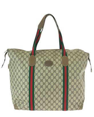 Gucci Gg Supreme Boston Bag (Authentic Pre-Loved)