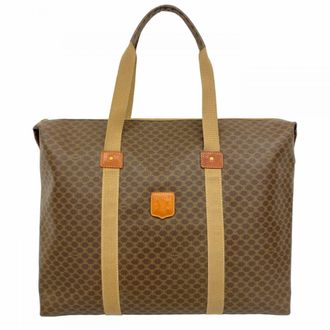 Celine Brown Pvc Boston Bag (Pre-Owned)