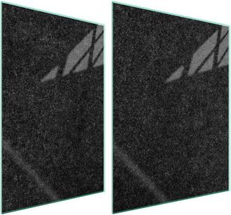 OEM Placa Protectora De Vidrio Para Estufa 70x52 Pizarra