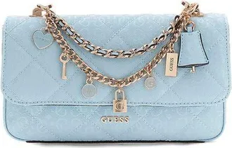 Guess Womens Crossbody Bag Aqua Polyurethane - Crossbody-Bags
