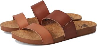 Reef Cushion Vista Womens Sandals Espresso Duo : 11 B - Medium, Faux Leather