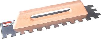 Rubi Peine Acero 20x20mm Mango De Madera Cerrado 48cm