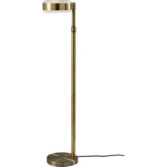 Adesso Linis Floor Lamp in Antique Brass at Nordstrom