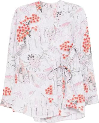 JNBY Camicia Botanical - Grigio