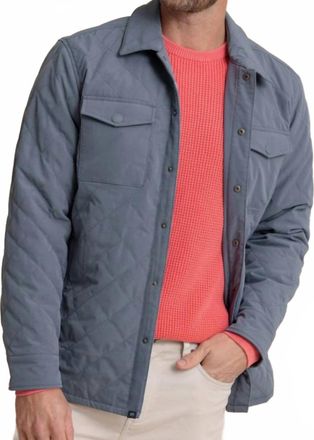 Southern Tide Grafton Quilted Jacket In Harbour Mist