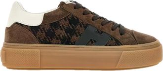 Hogan Houndstooth Low-Top Sneakers