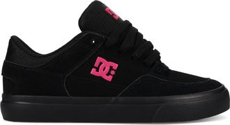 DC Sneaker DC SHOES Onyx, Damen, Gr. 9(40,5), schwarz, schwarz, pink, Obermaterial:89, 4% Leder, 1, 8% Synthetik, 8, 8% Microfaser;, Schuhe Sneaker