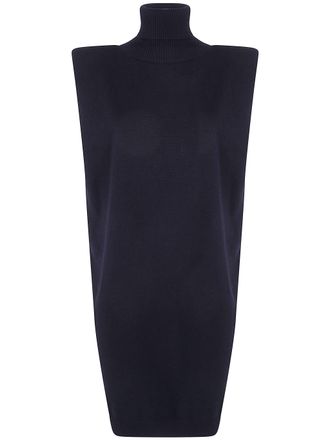 Twin-Set Sleeveless Turtleneck Dress