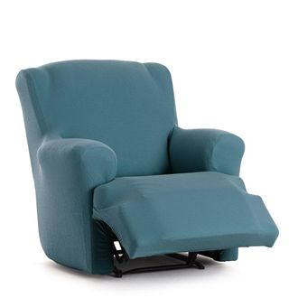 Eysa Funda de sill&oacute;n relax xl biel&aacute;stica verde esmeralda 60 - 75 cm