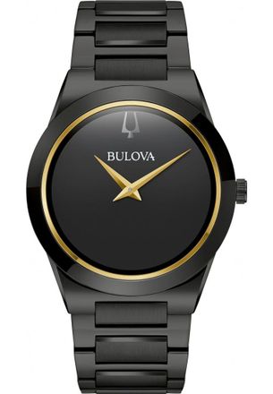 Bulova 98A313 Mens Millennia Watch - Black - One Size