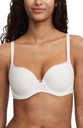 Chantelle Norah Sweetheart Underwire T-Shirt Bra in Talc at Nordstrom, Size 30G
