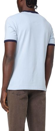 Daily Paper Clothing Logo-Embroidered Cotton T-Shirt - Blue