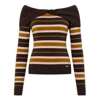 Twinset Round-neck Truien - Dames - Ronde hals truien - Veelkleurig - M - Truien & Vesten