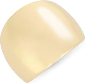 Nordstrom Rack Demi-Fine Bold Dome Ring in Gold at Nordstrom Rack, Size 7
