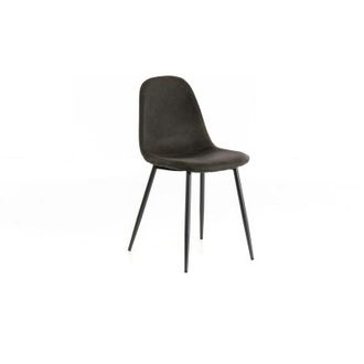 Homemania Silla De Cuero Sint&eacute;tico 44cm X 50cm X 84cm