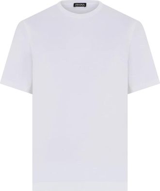 Ermenegildo Zegna T-Shirts - Heren - T-shirts - Wit - L - Tops