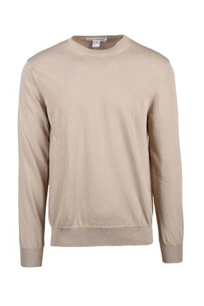 Comme Des Gar&ccedil;ons Crew Neck Sweater - Beige