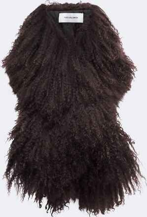Yves Salomon Shearling scarf