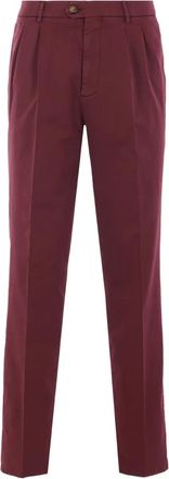Brunello Cucinelli straight-leg trousers - Red