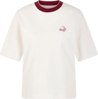 Marc Cain Camiseta Cl&aacute;sica - Tops - Mujer - Blanco - 2XL