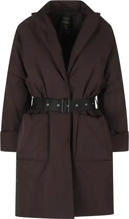 Semicouture Mujer, Abrigos, Marr&oacute;n, Talla: S