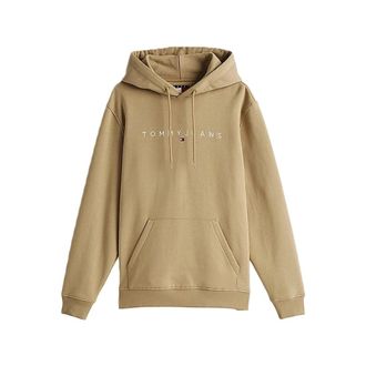 Tommy Jeans Linear Hoodie Sweat Regular Fit - - Sweatshirts & Hoodies - Uomo - Beige - S