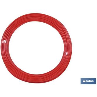 cofan Tubo Poliamida Din-73378 Rojo 10x12