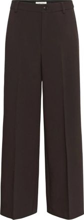Part Two Broeken, Dames, Bruin, 2Xl, Polyester, Ninnesa PW PA Wijde Broek