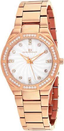 Oceanaut Womens Athena White mother of pearl Round 35mm