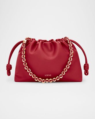 Loewe Flamenco Small Shoulder Bag in Napa Leather