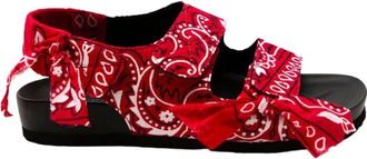 Arizona Love Apache -sandalen - Dames - Sandalen - Rood - 36 EU - Katoen - Schoenen