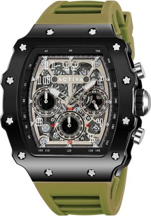 Invicta Activa x Invicta ESSENTIALS ACW2305-011 Heren Horloge - Quartz Uurwerk - Plastic met grijze Wijzerplaat - 44mm