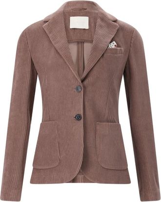 Circolo 1901 Blazers - Dames - Blazers - Bruin - XS - Katoen - Jassen