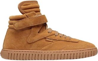 Bally Player Calf Suede Mid-Top Sneakers, Brand Size 39 ( US Size 8.5 )