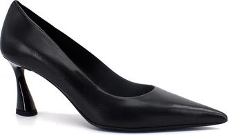 Eddy Daniele D&eacute;coll&eacute;te - Dames - Pumps - Zwart - 35 EU - Leer - Schoenen