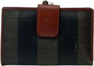 Fendi Pre-owned Wallets, female, Multicolor, Size: ONE SIZE Pre-owned Vintage Wallet