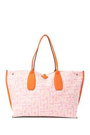 Longchamp Rosseau Essential Leather Large Shoulder Tote in Pink at Nordstrom Rack
